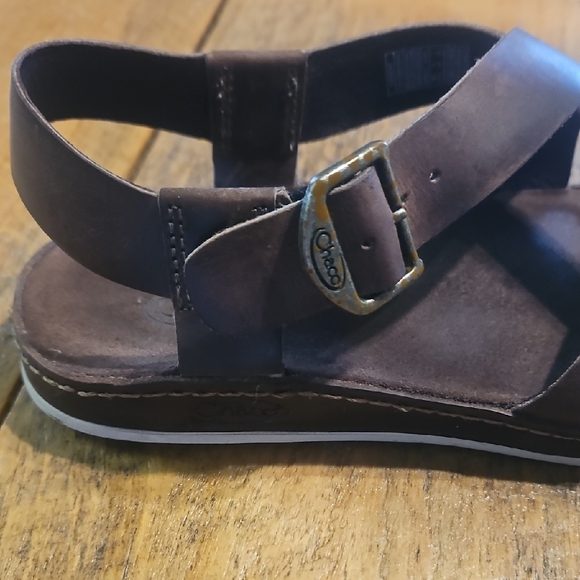 Chaco Brown Leather Sandals - Picture 6 of 6
